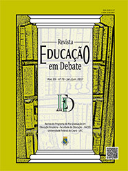 Revista Educação em Debate, ano 39, n. 73 - 2017