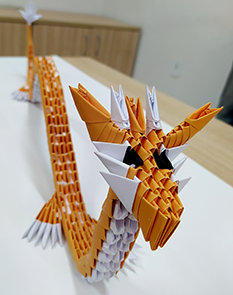 Origami criado por Thiago Nogueira