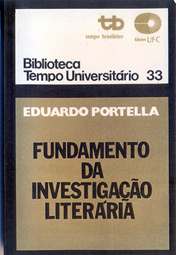 Capa do livro Fundamento da investigação literária (3ª edição)