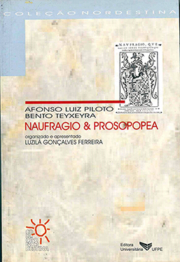 Capa do livro Naufrágio & prosopopea