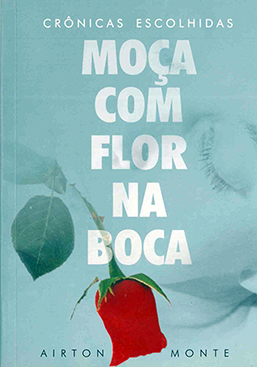 Capa do livro Moça com flor na boca