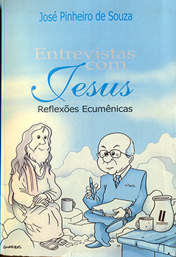 Capa do livro Entrevistas com Jesus: reflexões ecumênicas