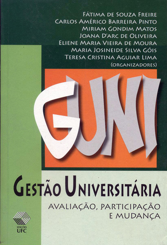 Capa do livro Gestão universitária: avaliação, participação e mudança
