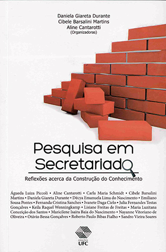 Capa do Livro Pesquisa em secretariado: reflexões acerca da construção do conhecimento