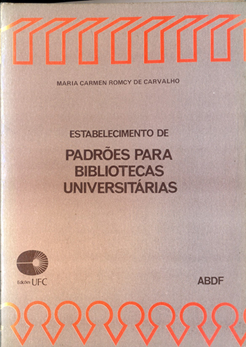 Capa do livro Estabelecimento de padrões para bibliotecas universitárias