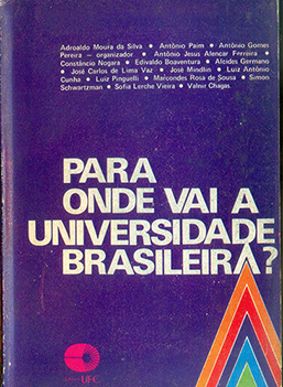 Capa do livro Para onde vai a universidade brasileira?