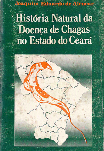 Capa do livro História natural da Doença de Chagas no Estado do Ceará
