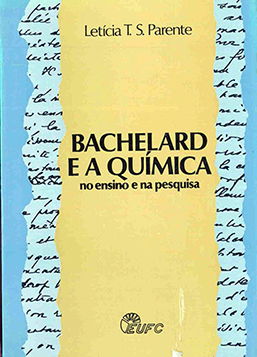 Capa do livro Bachelard e a química: no ensino e na pesquisa