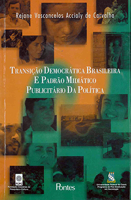 Capa do livro Transição democrática brasileira e padrão midiático publicitário da política
