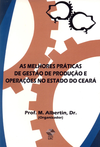 Capa do livro As melhores práticas de gestão de produção e operações no Estado do Ceará