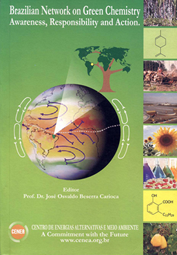 Capa do livro Brazilian network on green chemistry: awareness, responsibility and action