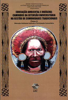 Capa do livro Educação ambiental e indígena: caminhos da extensão universitária na gestão de comunidades tradicionais (tomo 2)
