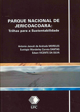 Capa do livro Parque Nacional de Jericoacoara: trilhas para a sustentabilidade