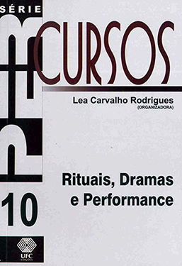 Capa do livro Rituais, dramas e performance