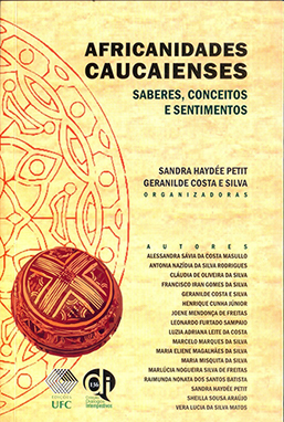 Capa do livro Africanidades caucaienses: saberes, conceitos e sentimentos