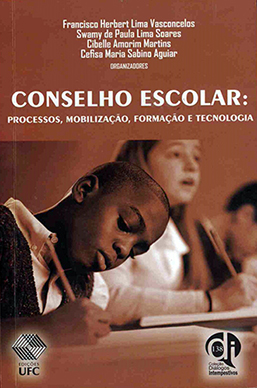 Capa do livro Conselho escolar: processos, mobilização, formação e tecnologia