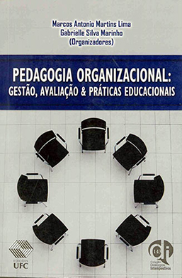 Capa do livro Pedagogia organizacional: gestão, avaliação & práticas educacionais