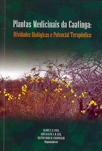 Capa do livro Plantas medicinais da caatinga: atividades biológicas e potencial terapêutico