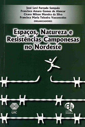 Capa do livro Espaços, natureza e resistências camponesas no Nordeste