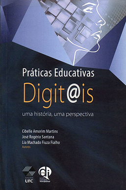 Capa do livro Práticas educativas digitais: uma história, uma perspectiva