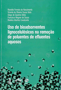 Capa do livro Uso de bioadsorventes lignocelulósicos na remoção de poluentes de efluentes aquosos
