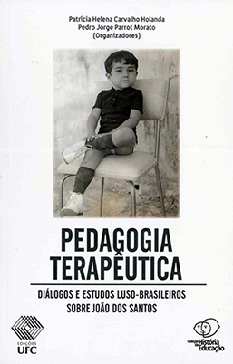 Capa do livro Pedagogia terapêutica: diálogos e estudos luso-brasileiros sobre João dos Santos