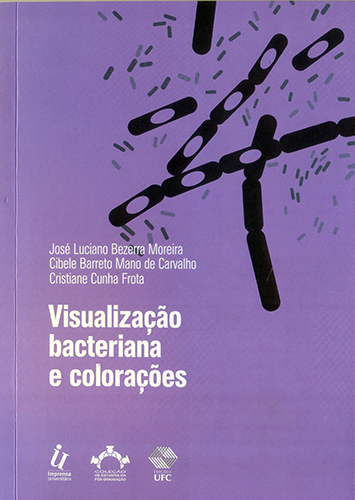 Capa do livro Visualização bacteriana e colorações