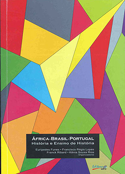 Capa do livro África, Brasil, Portugal: história e ensino de história