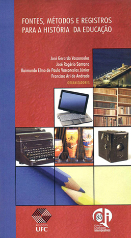 Capa do livro Fontes, métodos e registros para a história da educação
