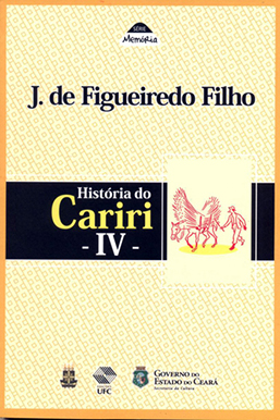 Capa do livro História do Cariri (volume IV)