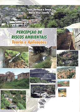 Capa do livro Percepção de riscos ambientais: teoria e aplicações