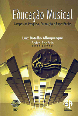 Capa do livro Educação musical: campos de pesquisa, formação e experiências