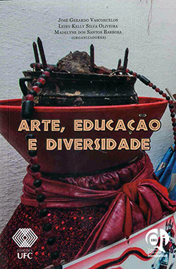 Capa do livro Arte, educação e diversidade
