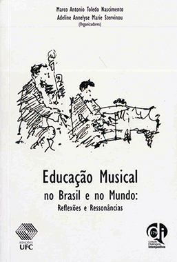 Capa do livro Educação musical no Brasil e no Mundo: reflexões e ressonâncias