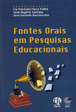 Capa do livro Fontes orais em pesquisas educacionais