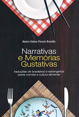 Capa do livro Narrativas e memórias gustativas: traduções de brasileiros e estrangeiros sobre comida e cultura alimentar