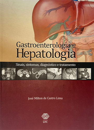 Capa livro Gastroenterologia e Hepatologia: sinais, sintomas, diagnóstico e tratamento